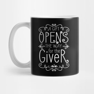 'A Gift Opens The Way' Food and Water Relief Shirt Mug